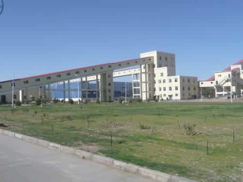 寶豐能源用啟睿氣動架柱式鉆機