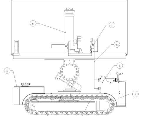 履帶式探水鉆機(jī) 你可以考慮氣動的!